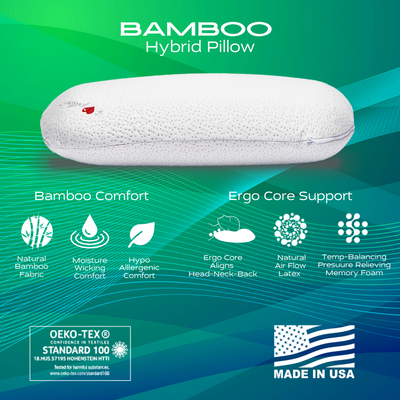 Bamboo Hybrid Pillow