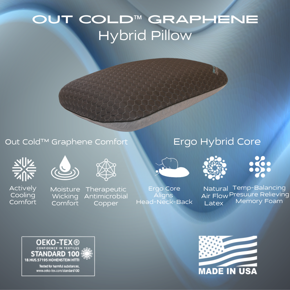 Out Cold™ Graphene Hybrid Pillow