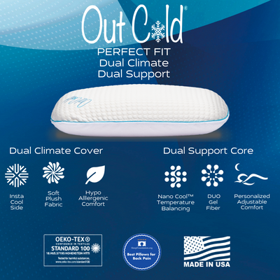 Out Cold™ Adjustable Pillow