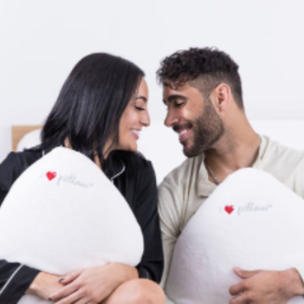 I clearance heart pillow