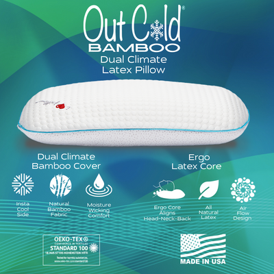 Out Cold™ Bamboo Latex Pillow
