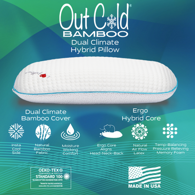 Out Cold™ Bamboo Hybrid Pillow